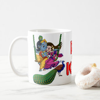 Radha Krishna Kaffeetasse