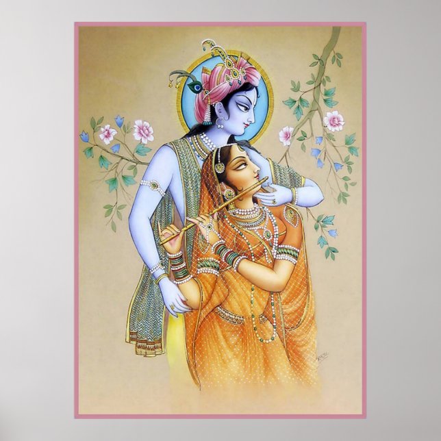 Radha-Krishna Poster (Vorne)