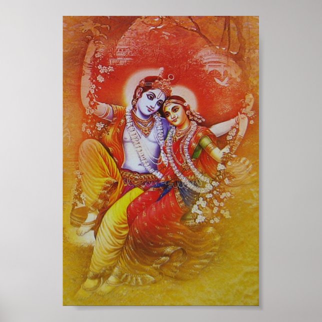 Radha Krishna Poster (Vorne)