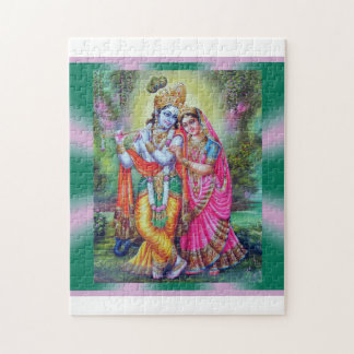 Radha Krishna Puzzlespiel Puzzle