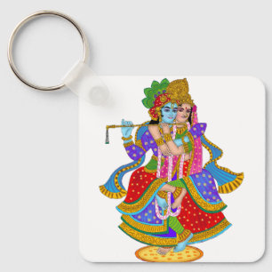 Radha Krishna Schlüsselanhänger
