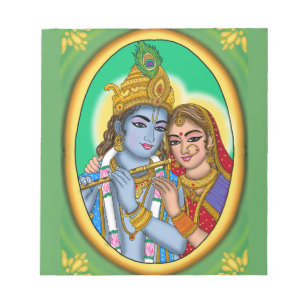 Radha Krishna Schreibwaren Notizblock