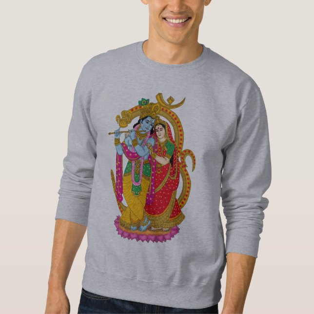 Radha Krishna  Sweatshirt (Vorderseite)