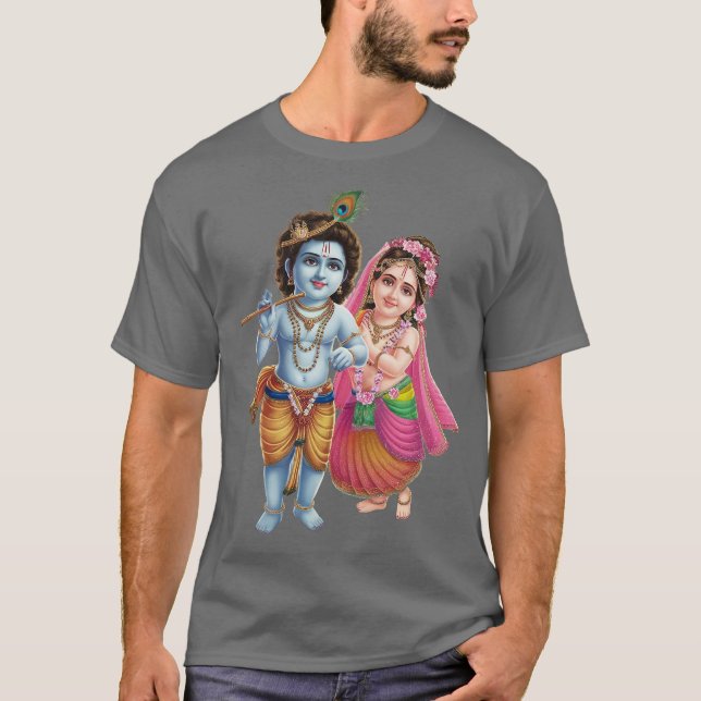 RADHA KRISHNA T-Shirt (Vorderseite)