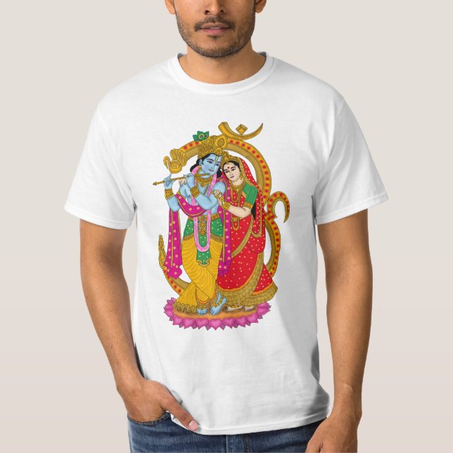 Radha Krishna T-Shirt (Vorderseite)