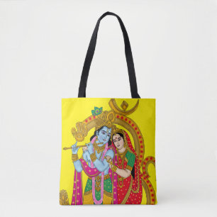 Radha Krishna-Taschentuch
