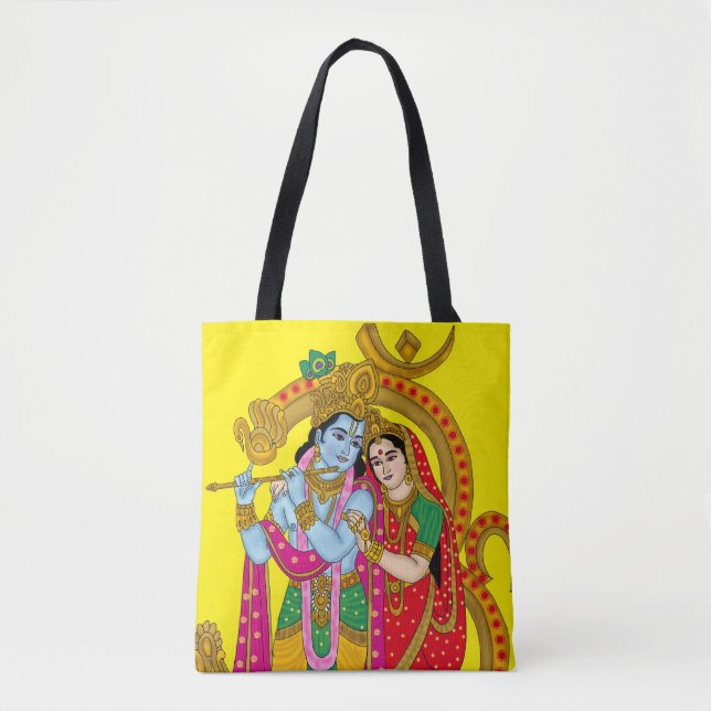 Radha Krishna-Taschentuch (Vorderseite)