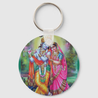 Radha und Krishna Schlüsselanhänger