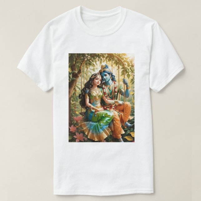 Radhe Krishna T - Shirt (Design vorne)