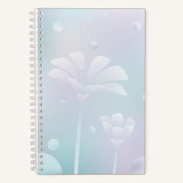 Radial floral Hardcover Kleines Notebook Notizbuch