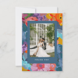 Radialblüten Dankeskarte