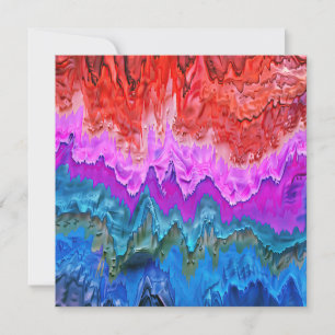 "Radiale Reflektion" Farbenfrohe Abstrakte Kunst