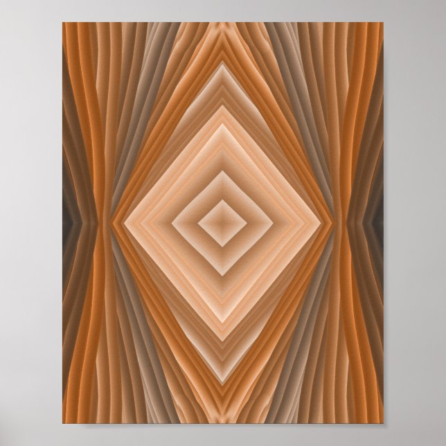 Radiale Threads: Das Poster der Farbverbindung (Vorne)