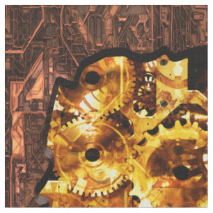 Radiales Steampunk 7 Custom Stoff