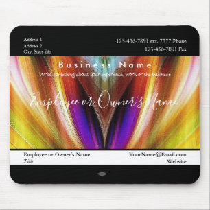 Radialfarbengeschenk Promo Mousepad