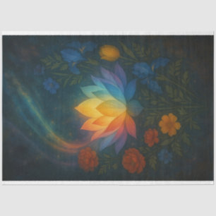 Radiallotus in kosmisch glattem Decoupage Papier L