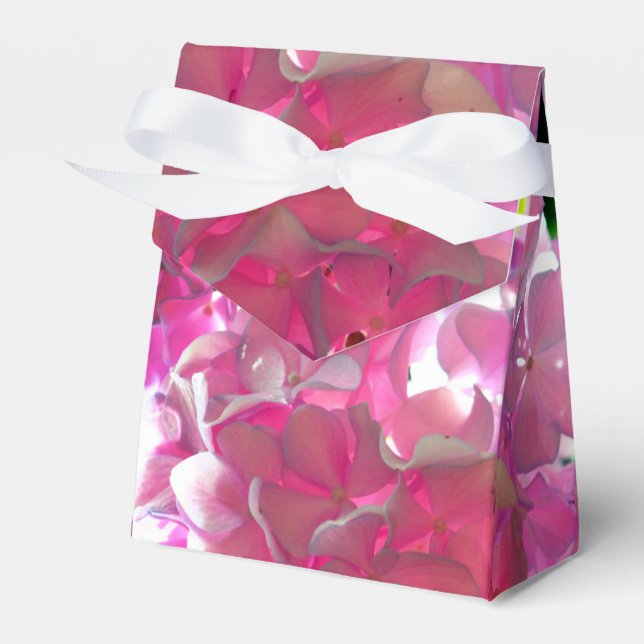 Radialrosa Hydrangeas, rosa Blume, rosa Blume Geschenkschachtel (Vorderseite)