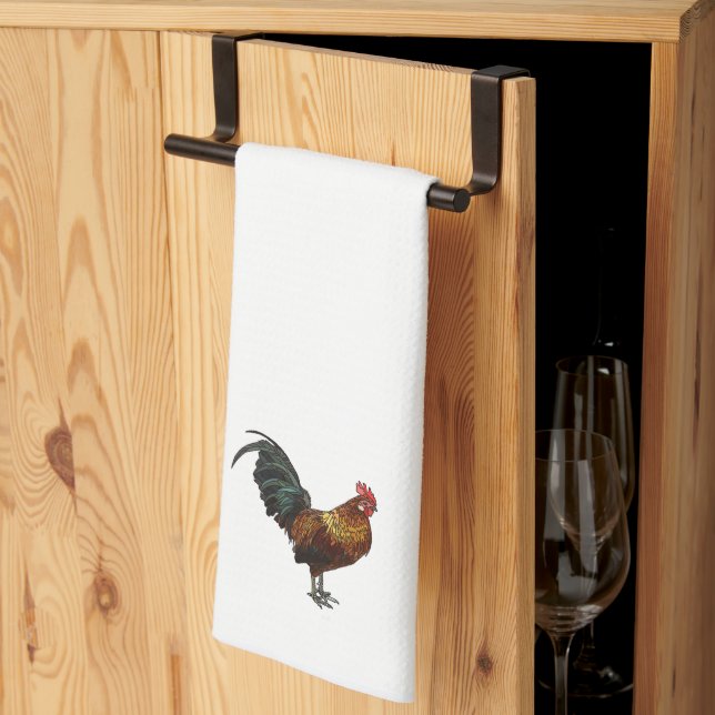 Radialroster Geschirrtuch (Drittel gefaltet)