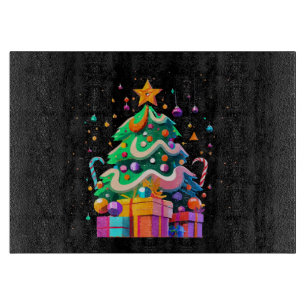 Radiance-Weihnachtsbaum-Magie Schneidebrett