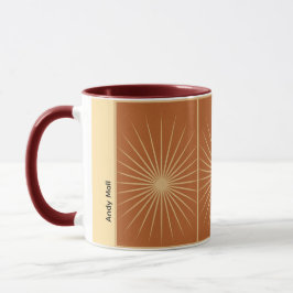 Radiant Aura Burst Mug – Customizable Gift Tasse