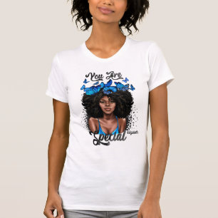 Radiant Black Diva, die mutige Empowerment unterst T-Shirt