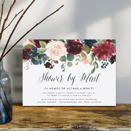 Radiant Bloom Baby oder Brautparty per Post Einladung