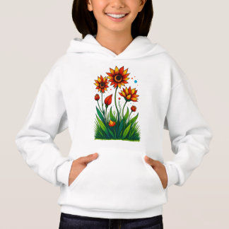 Radiant Bloom Burst Hoodie