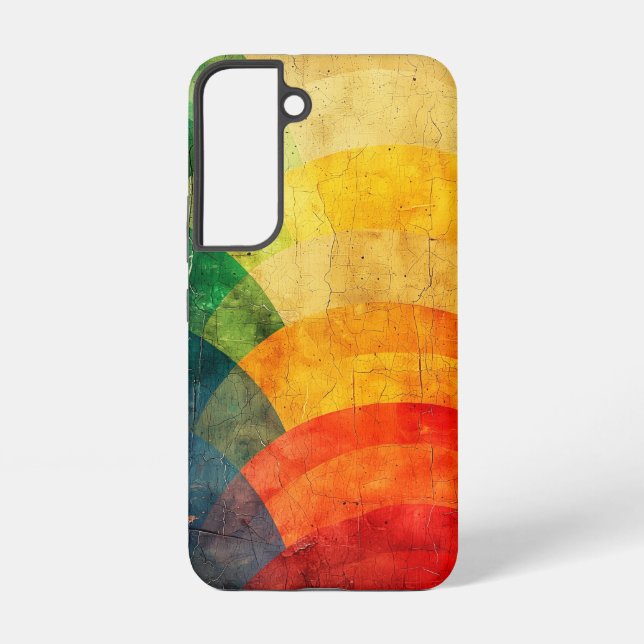 Radiant Cascade Phone Case Samsung Galaxy Hülle (Rückseite)
