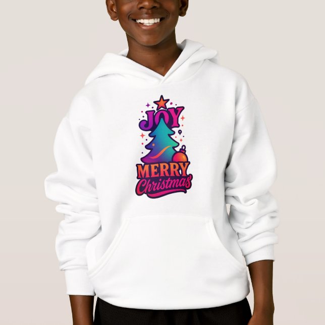 Radiant Christmas Fusion Hoodie (Vorderseite)