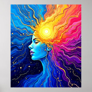 Radiant Cosmic Mind Erwachen Poster