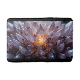 Radiant Crystal Heart Badematte