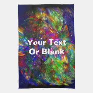 Radiant Crystals Geschirrtuch