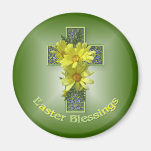 Radiant Daisies Ostersegmente Magnet