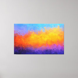 Radiant Divide Leinwanddruck