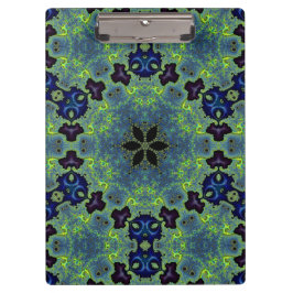 Radiant Fractal Symphony Klemmbrett