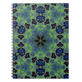 Radiant Fractal Symphony Notizblock