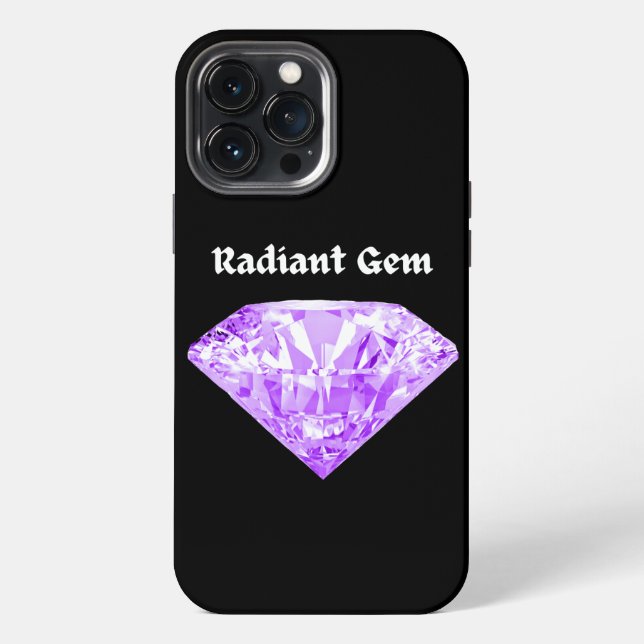 Radiant Gem iPhone Hülle (Rückseite)