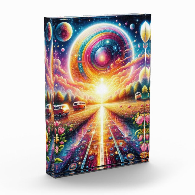 Radiant Glow Large 5D DIY Diamant Painting Kit Fotoblock (Links)