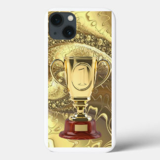 Radiant Gold: Premium Cover für iPhone 13
