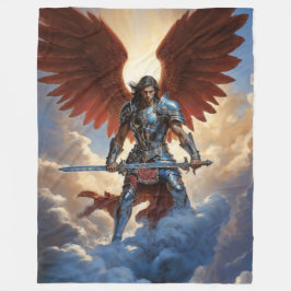 Radiant Guard Archangel Michael Fleecedecke