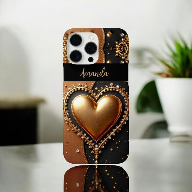 Radiant Heart Diamond Case-Mate iPhone Hülle (Von Creator hochgeladen)