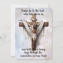 Radiant Hope at the Cross Feiertagskarte