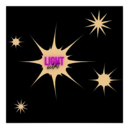 Radiant Light – Modern & Vibrant Style Poster