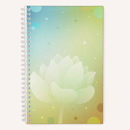Radiant Lotus Hardcover Kleines Notebook Notizbuch