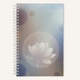 Radiant Lotus Hardcover Kleines Notebook Notizbuch