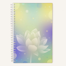 Radiant Lotus Hardcover Kleines Notebook Notizbuch