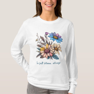 Radiant magic floral display T-Shirt