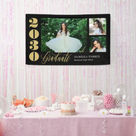 Radiant Moments EDITABLE FARBBBanner für Abschluss Banner