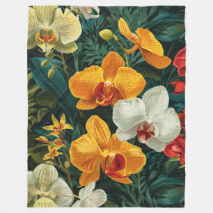 Radiant Orchid Trio Geburtstag Fleecedecke