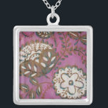 Radiant Ornament I Versilberte Kette<br><div class="desc">floral</div>